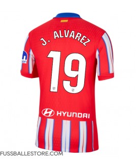 Günstige Atletico Madrid Julian Alvarez #19 Heimtrikot 2024-25 Kurzarm